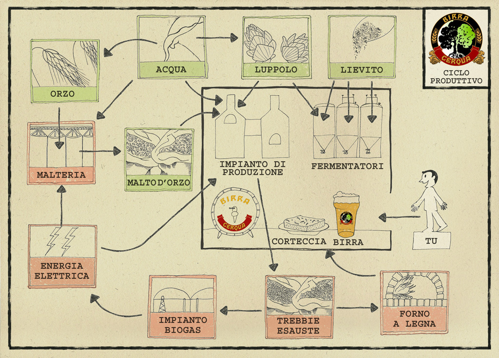 Ciclo Produttivo Birra Cerqua